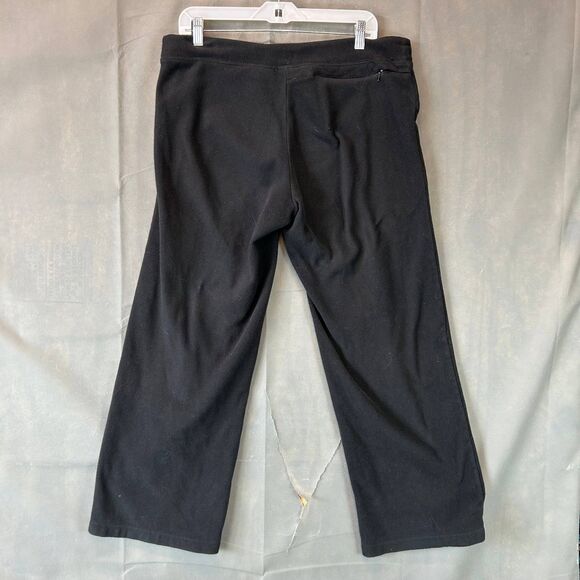 The North Face Polartec Fleece Pants Women's Medium Black Soft Warm Outdoor - Picture 5 of 7